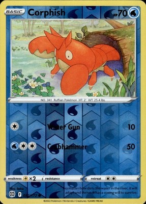 Corphish 032/172 Brilliant Stars Ungraded