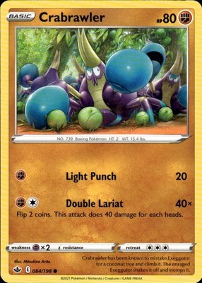 Crabrawler 084/198 Chilling Reign Ungraded
