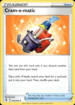 Cram-o-matic 229/264 Fusion Strike Ungraded