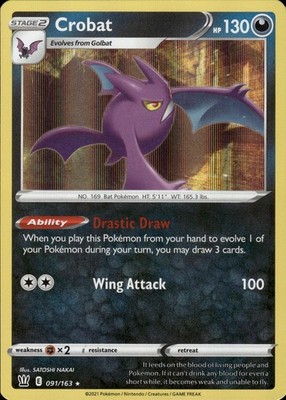 Crobat 091/163 Battle Styles Ungraded