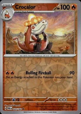 Crocalor 024/182 Paradox Rift Ungraded