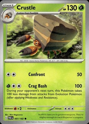 Crustle 007/182 Paradox Rift Ungraded