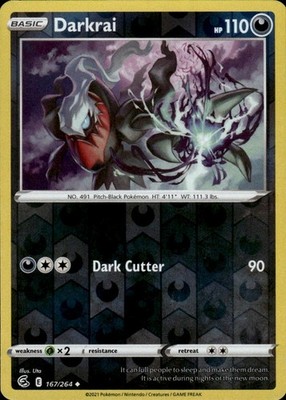 Darkrai 167/264 Fusion Strike Ungraded