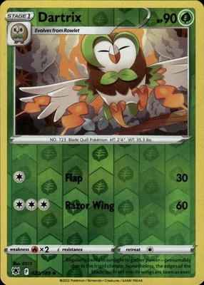 Dartrix 020/189 Astral Radiance Ungraded