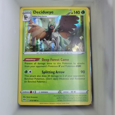 Decidueye 013/189 Darkness Ablaze Ungraded