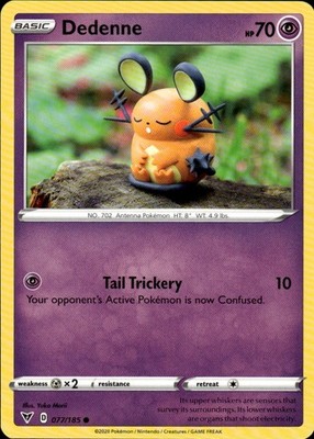Dedenne 077/185 Vivid Voltage Ungraded