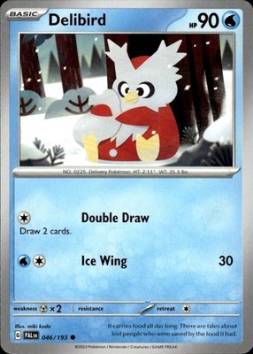 Delibird 046/193 Paldea Evolved Ungraded