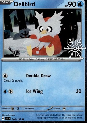 Delibird (Holiday Calendar) 046/193 Scarlet & Violet: Paldea Evolved Ungraded