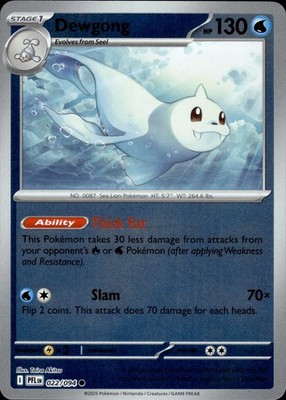 Dewgong 022/094 Phantasmal Flames Ungraded