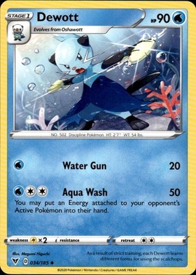 Dewott 034/185 Vivid Voltage Ungraded