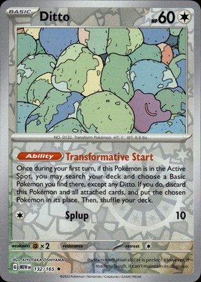 Ditto 132/165 151 Ungraded