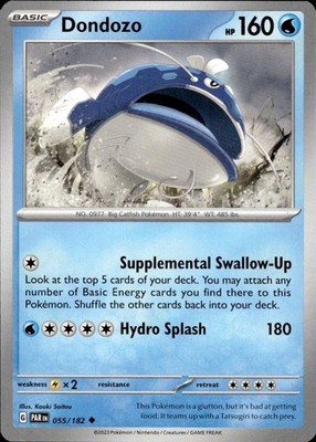Dondozo 055/182 Paradox Rift Ungraded
