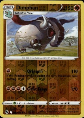 Donphan 092/195 Silver Tempest Ungraded