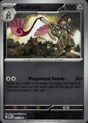 Doublade 057/088 Perfect Order Ungraded