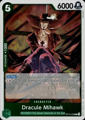 Dracule Mihawk OP10-029 Royal Blood Ungraded
