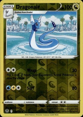 Dragonair 130/195 Silver Tempest Ungraded