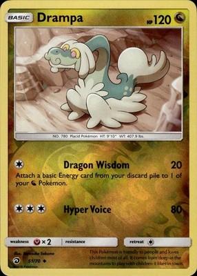 Drampa 51/70 Dragon Majesty Ungraded