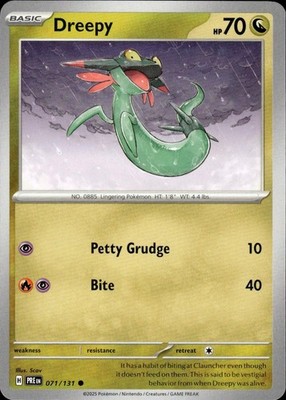 Dreepy 071/131 Prismatic Evolutions Ungraded