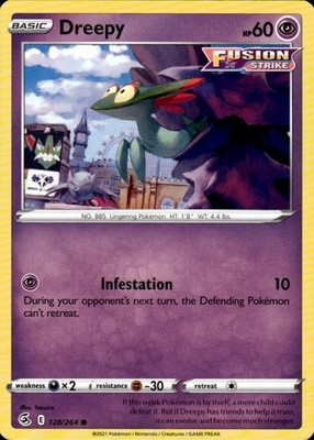Dreepy 128/264 Fusion Strike Ungraded