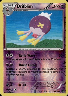 Drifblim 47/114 Steam Siege Ungraded