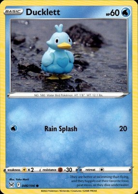 Ducklett 046/196 Lost Origin Ungraded