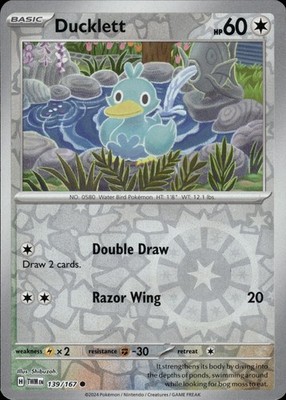 Ducklett 139/167 Twilight Masquerade Ungraded