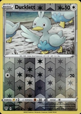 Ducklett 148/189 Darkness Ablaze Ungraded