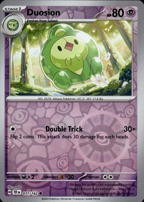 Duosion 071/162 Temporal Forces Ungraded
