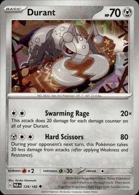 Durant 129/182 Paradox Rift Ungraded