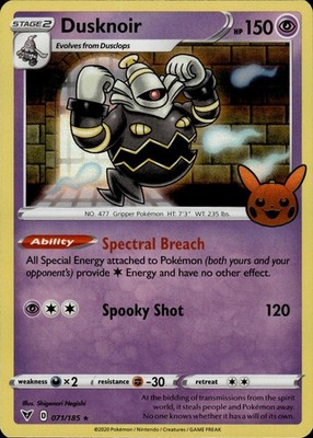 Dusknoir 071/185 Vivid Voltage Ungraded