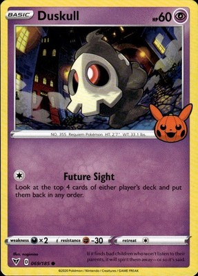 Duskull 069/185 Trick or Trade BOOster 2023 Ungraded