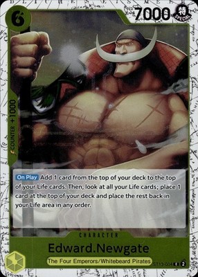Edward.Newgate (Pirate Foil) ST13-004 Premium Booster -The Best- Vol. 2 Ungraded