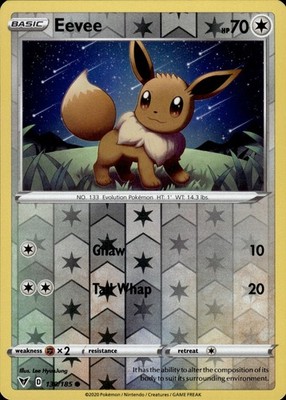 Eevee 130/185 Vivid Voltage Ungraded