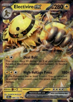 Electivire ex 069/182 Destined Rivals Ungraded