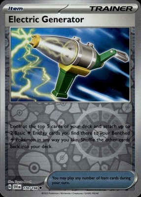 Electric Generator 170/198 Scarlet & Violet Ungraded