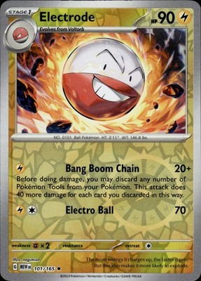 Electrode 101/165 151 Ungraded