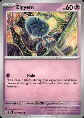 Elgyem 073/162 Temporal Forces Ungraded