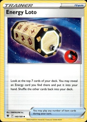 Energy Loto 140/189 Astral Radiance Ungraded