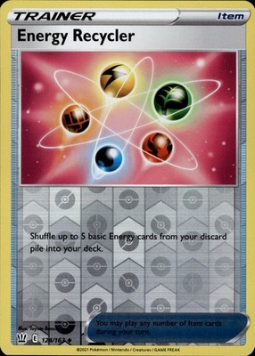 Energy Recycler 124/163 Battle Styles Ungraded