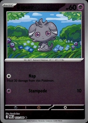 Espurr 033/088 Perfect Order Ungraded