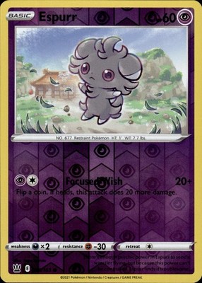 Espurr 060/163 Battle Styles Ungraded