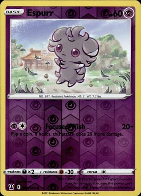Espurr 060/163 Battle Styles Ungraded