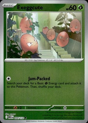 Exeggcute 004/132 Mega Evolution Ungraded