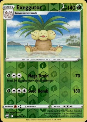 Exeggutor 002/172 Brilliant Stars Ungraded