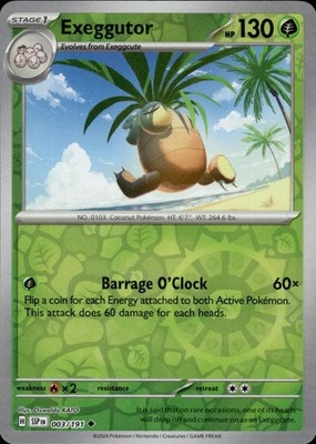 Exeggutor 003/191 Surging Sparks Ungraded