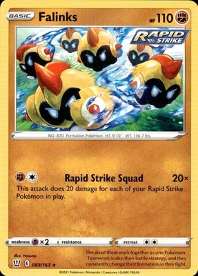 Falinks 083/163 Battle Styles Ungraded