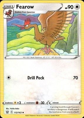 Fearow 112/163 Battle Styles Ungraded