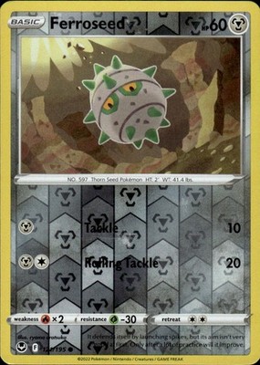 Ferroseed 121/195 Silver Tempest Ungraded