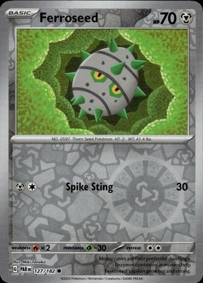 Ferroseed 127/182 Paradox Rift Ungraded