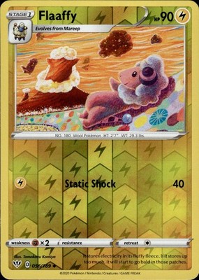 Flaaffy 056/189 Darkness Ablaze Ungraded